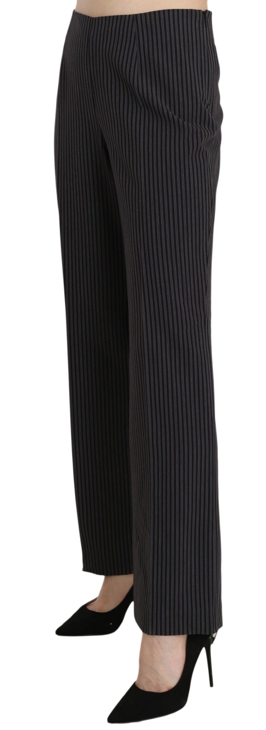  - Elegant Striped Straight Fit Pants