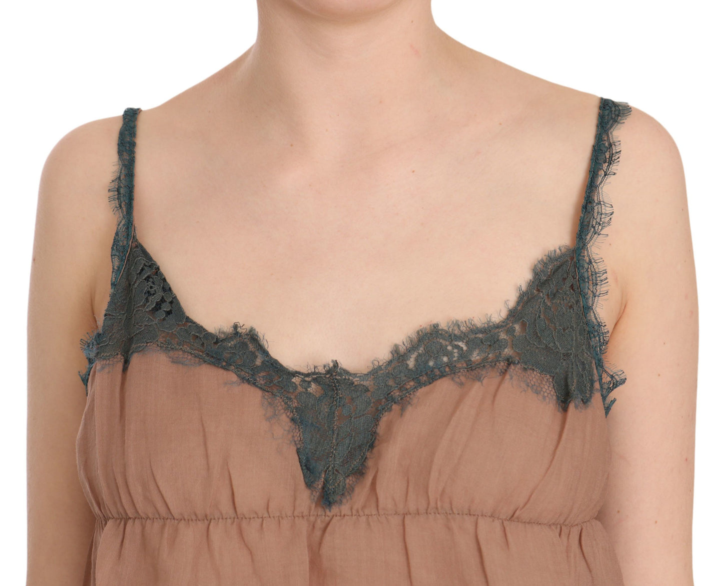  - Elegant Spaghetti Strap Lace Top