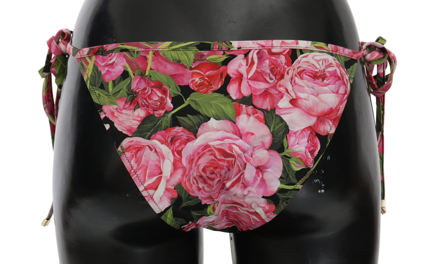  - Elegant Rose Pattern Bikini Bottom