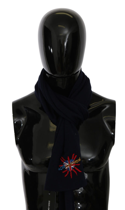  - Elegant Virgin Wool Men's Scarf