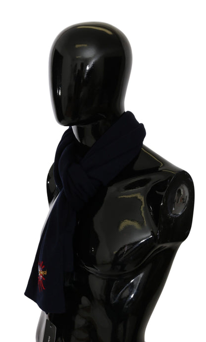  - Elegant Virgin Wool Men's Scarf