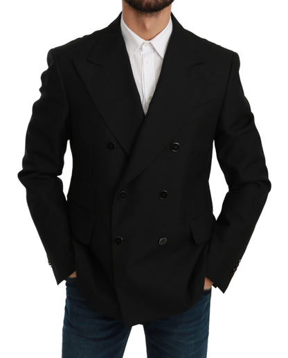  - Elegant Black Slim Fit Formal Blazer