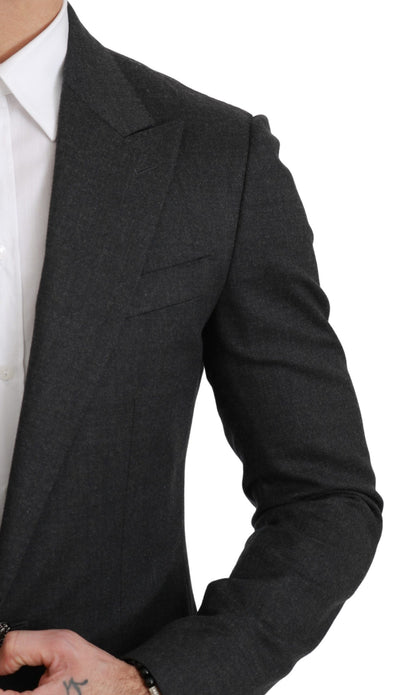  - Elegant Gray Slim Fit Formal Blazer