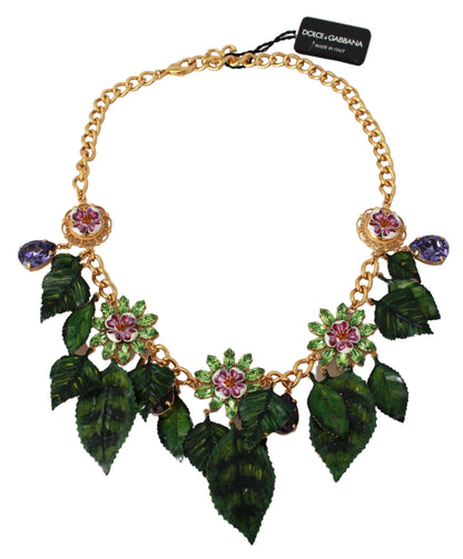  - Elegant Floral Sicily Charm Necklace