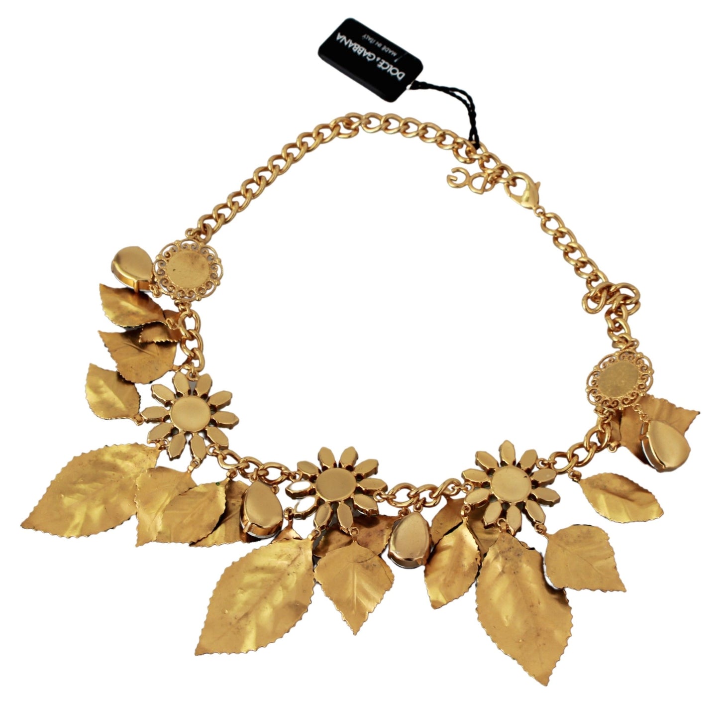  - Elegant Floral Sicily Charm Necklace