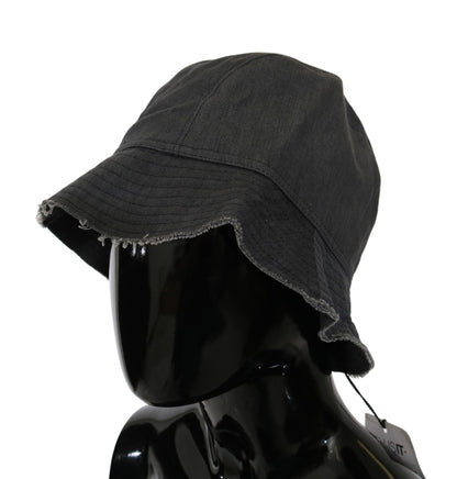  - Chic Black Bucket Hat - Timeless Accessory