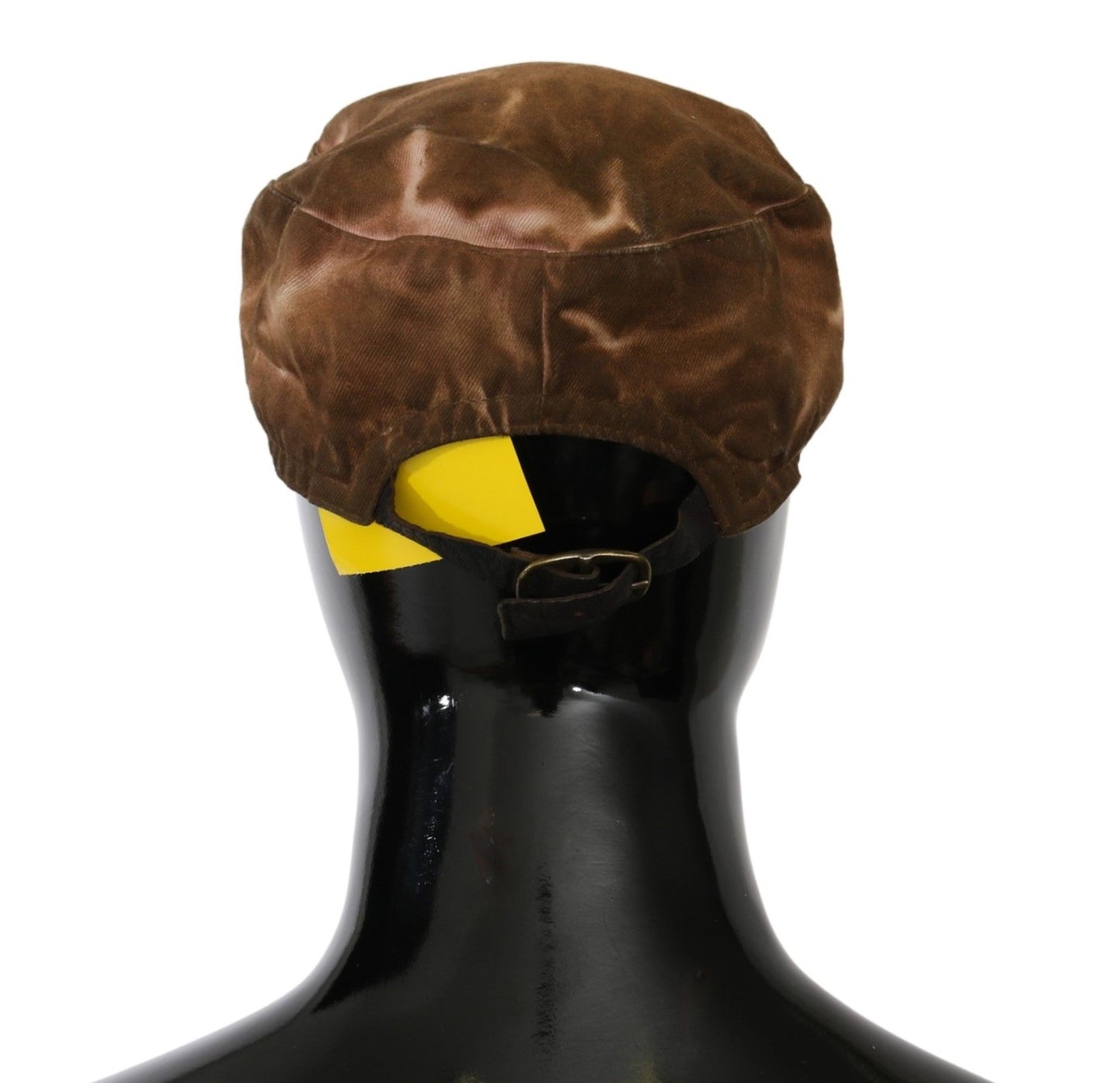 Costume National Brown Newsboy Hat