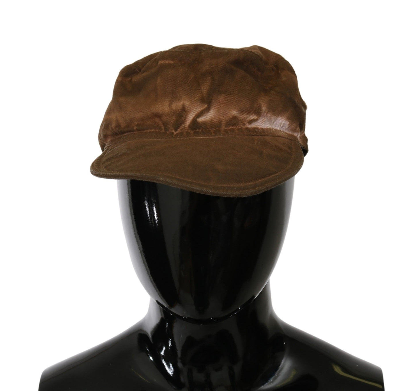 Costume National Brown Newsboy Hat