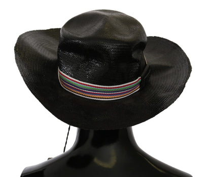 Chic Black Floppy Hat - Timeless Elegance - The Luxe Alliance