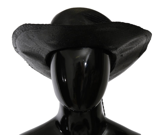 Chic Black Floppy Hat - Timeless Elegance - The Luxe Alliance