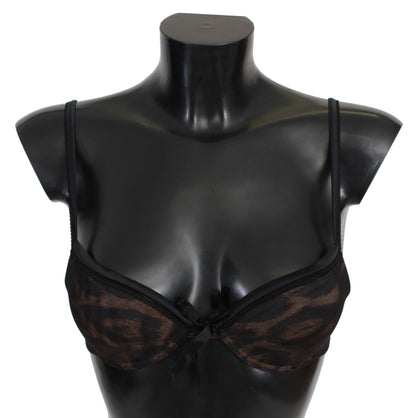  - Sultry Leopard Push-Up Bra