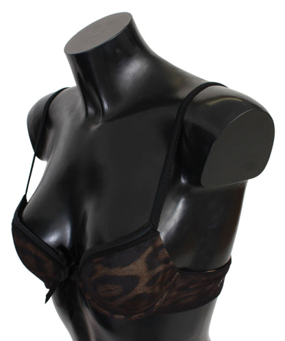  - Sultry Leopard Push-Up Bra