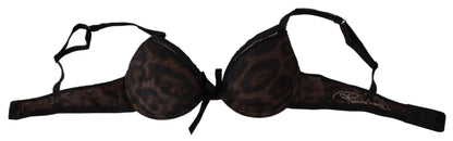  - Sultry Leopard Push-Up Bra