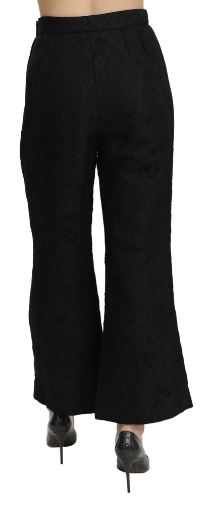  - Chic High Waist Flared Cropped Pants