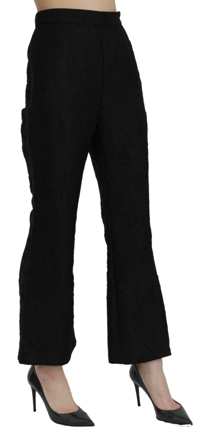  - Chic High Waist Flared Cropped Pants