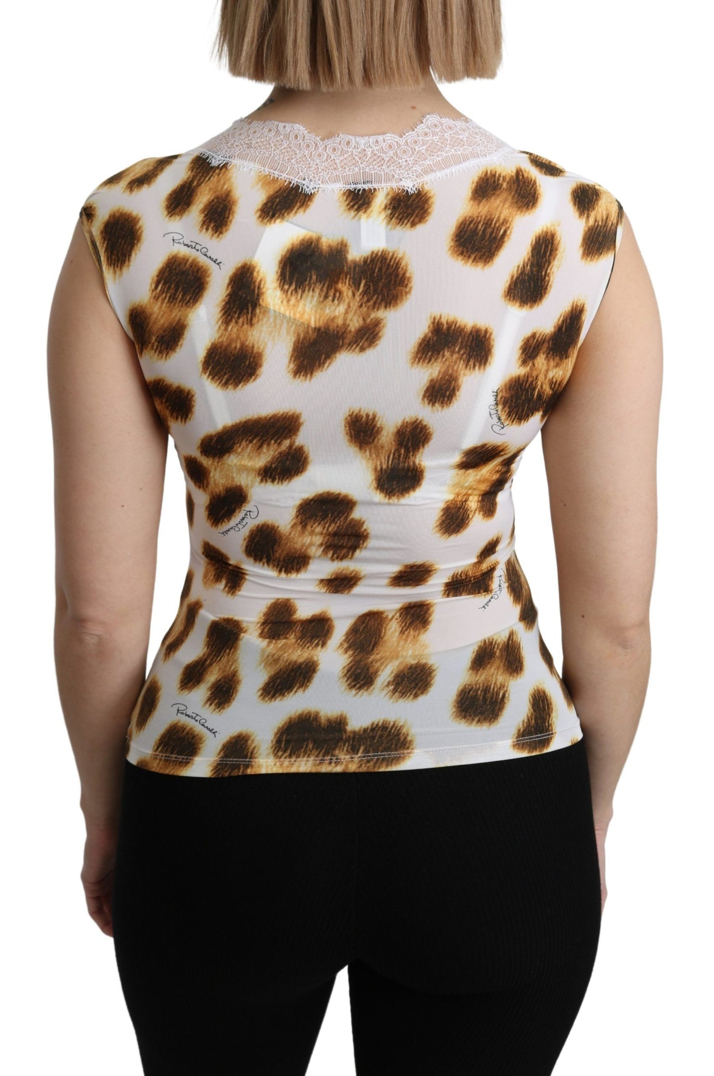  - Chic Leopard Lingerie Blouse Top