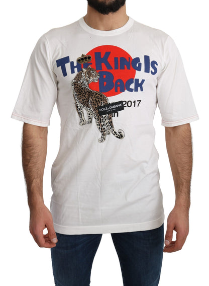  - Sleek Leopard Print Slim Fit Tee