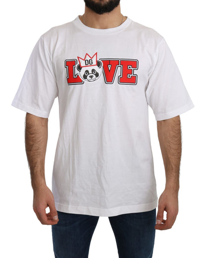  - Panda Love Slim Fit Crewneck Tee