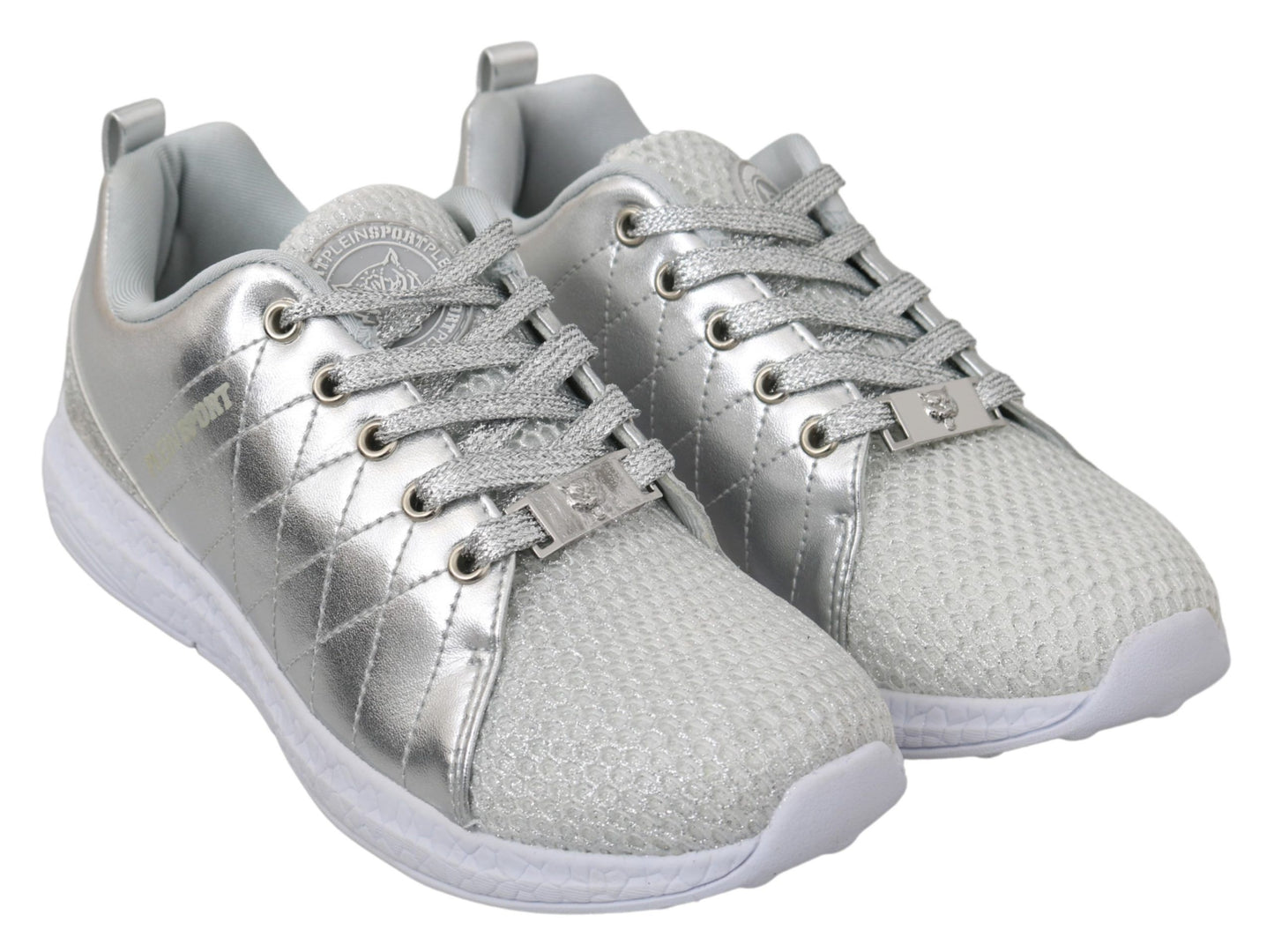  - Sleek Silver Sneakers for Trendsetters