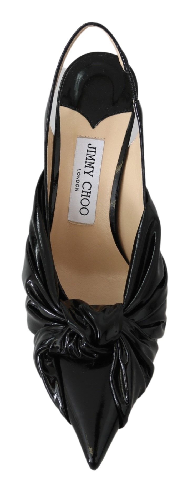 Elegant Black Leather Pointed Toe Pumps