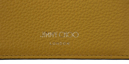  - Sunshine Yellow Leather Card Holder