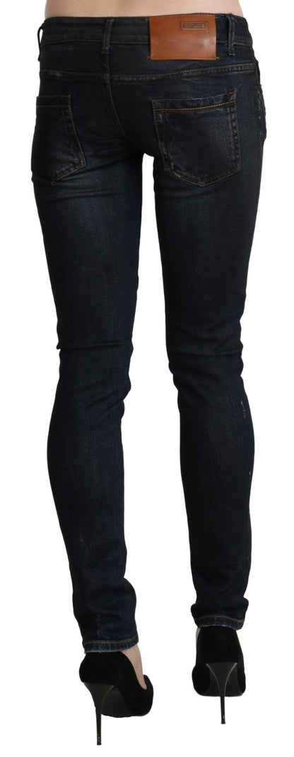  - Sleek Black Washed Skinny Jeans