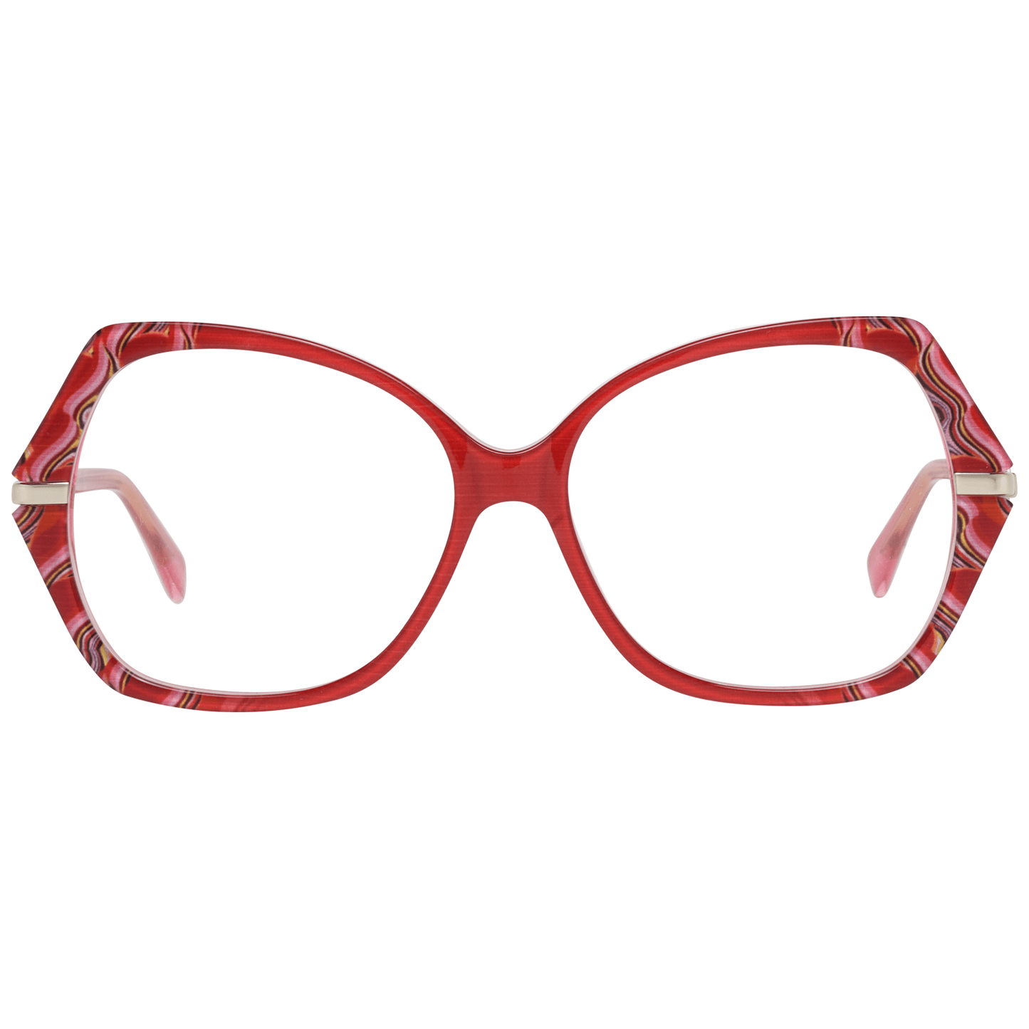 Emilio Pucci Red Women’s Optical Frames – Luxurious 54mm
