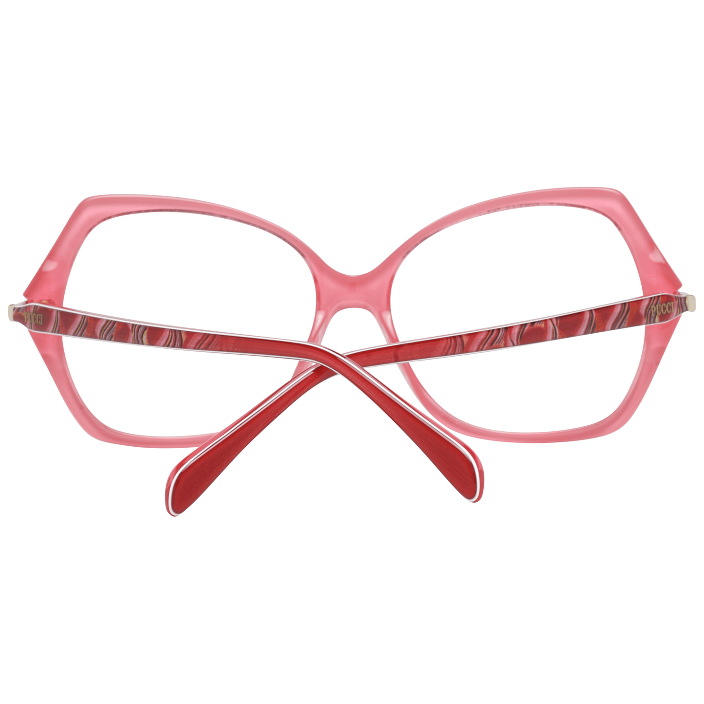 Emilio Pucci Red Women’s Optical Frames – Luxurious 54mm