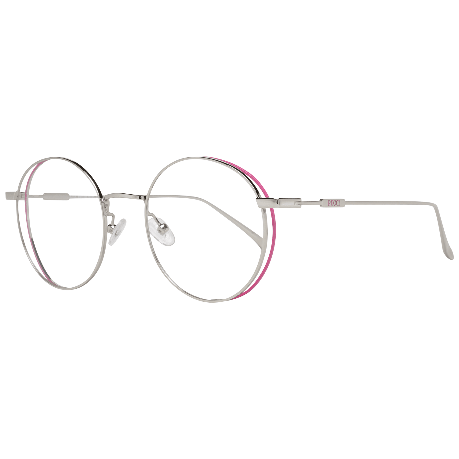 Emilio Pucci Women’s Optical Frames – Grey Square Frame, 50mm