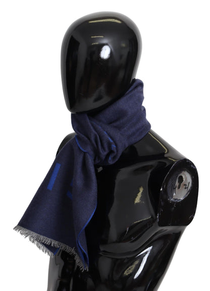  - Elegant Unisex Wool Silk Blend Scarf