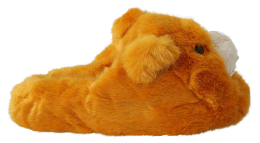  - Sunshine Yellow Lion Slippers