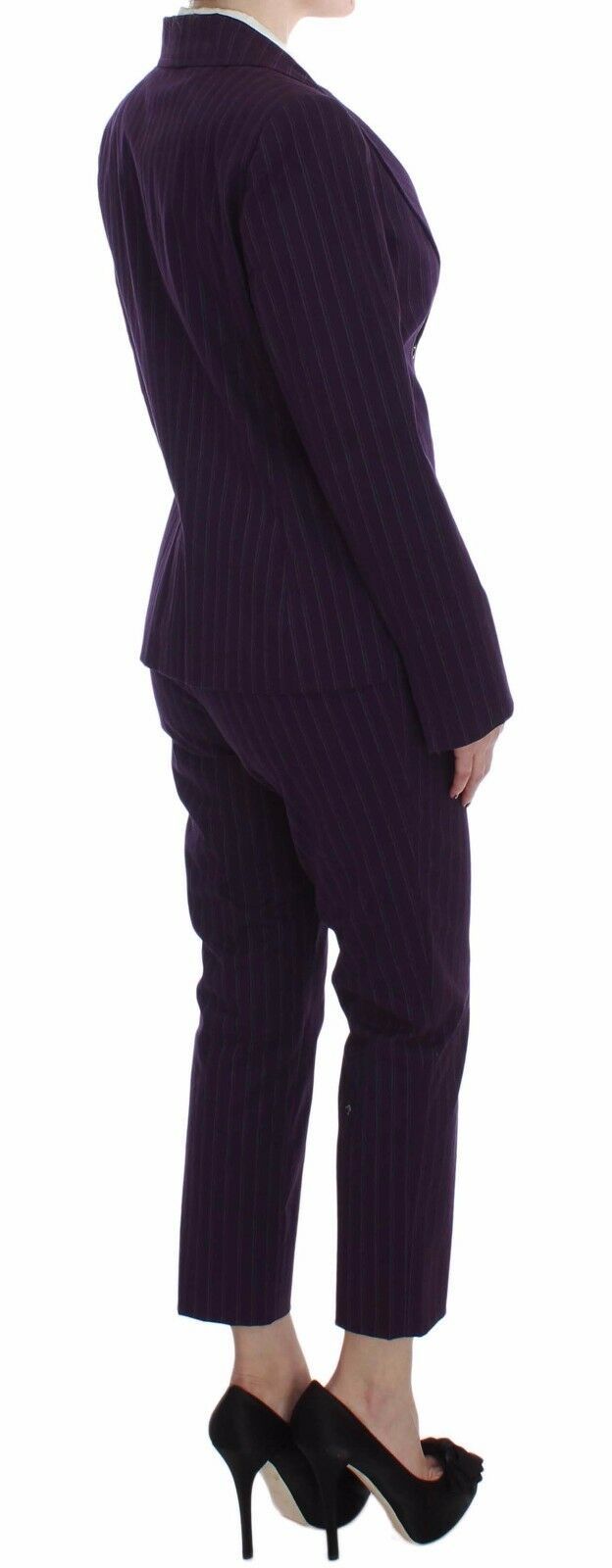  - Elegant Striped Pant & Blazer Suit