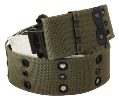  - Chic Army Green Cotton Waist Belt