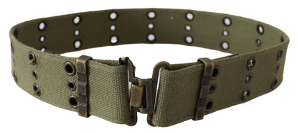  - Chic Army Green Cotton Waist Belt