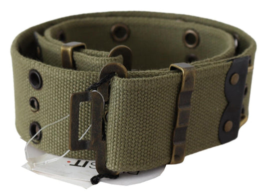  - Chic Army Green Cotton Waist Belt