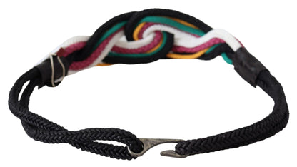  - Chic Multicolor Twisted Rope Belt