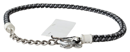  - Multicolor Twisted Rope Leather Belt