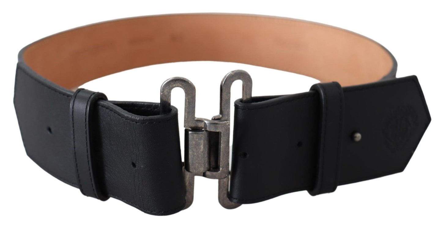  - Chic Leather Adjustable Black Belt