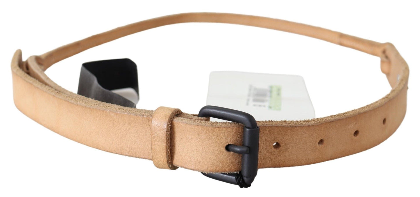  - Elegant Brown Leather Fashion Belt