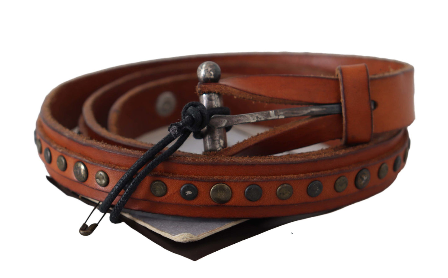  - Elegant Leather Waist Belt in Brown