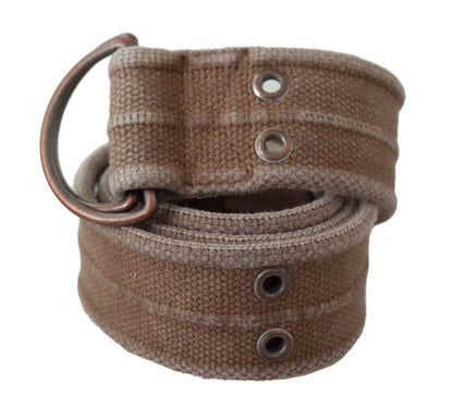  - Chic Beige Leather Adjustable Belt