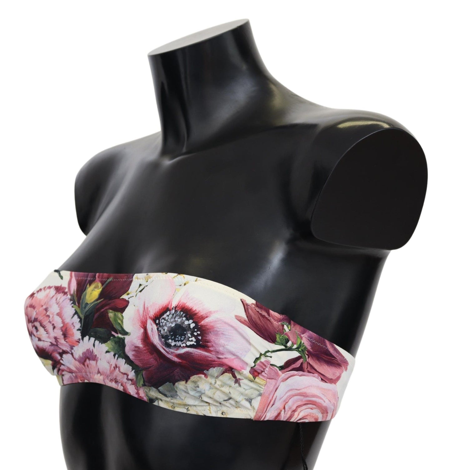  - Multicolor Floral Bikini Top - Elegant Summer Wear