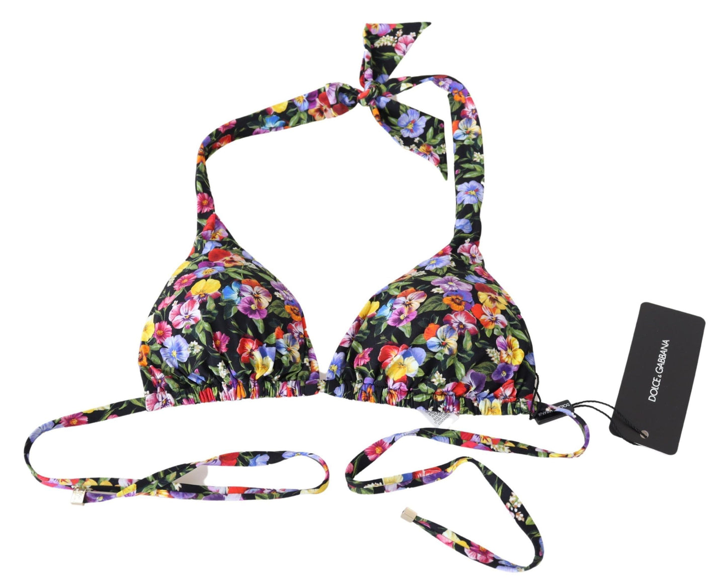  - Chic Floral Printed Bikini Top