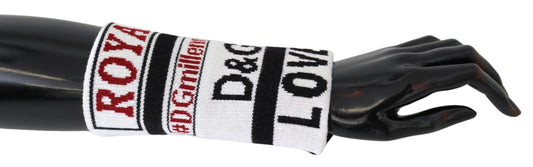  - Multicolored Virgin Wool Wrist Wrap