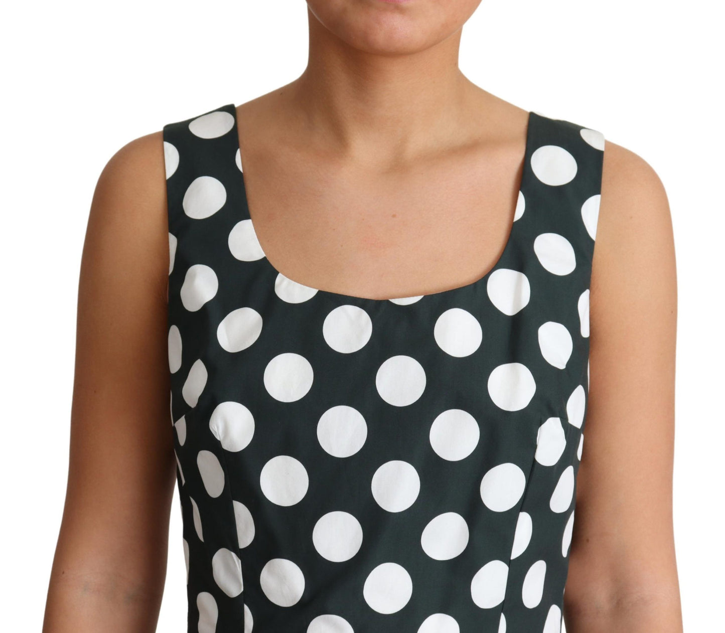  - Chic Polka Dot A-line Sleeveless Dress