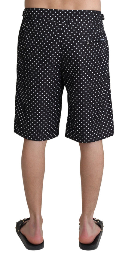  - Polka Dot Elegance Swim Trunks Boxer