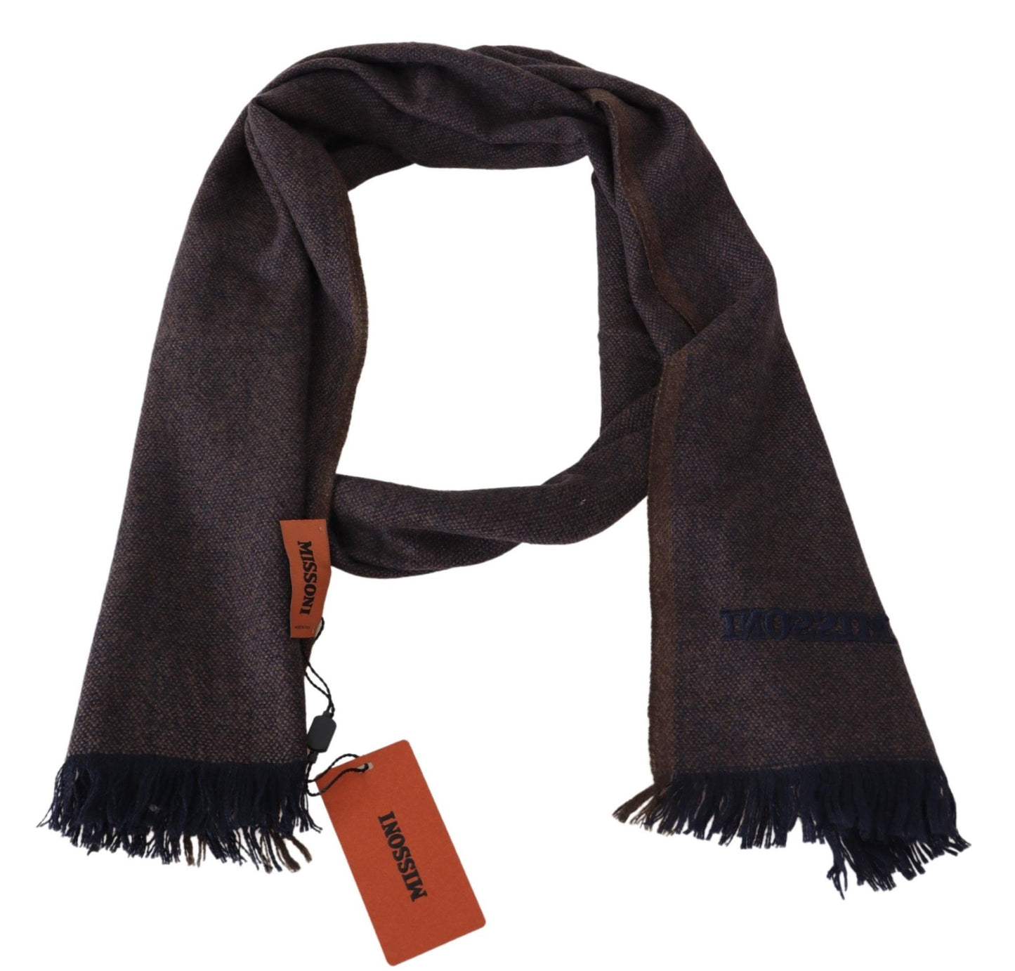  - Elegant Cashmere Unisex Fringed Scarf