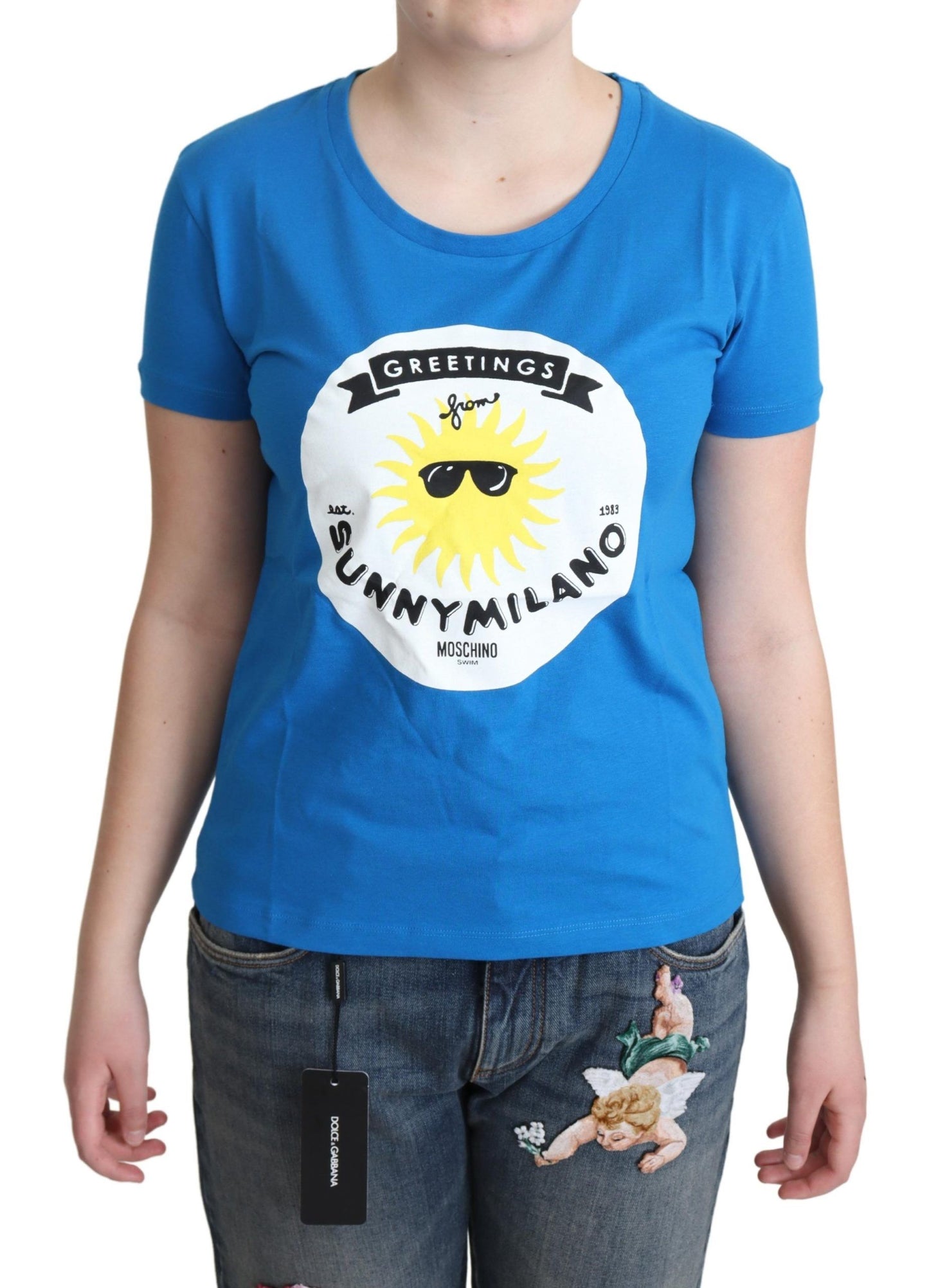  - Sunny Milano Chic Round Neck Tee