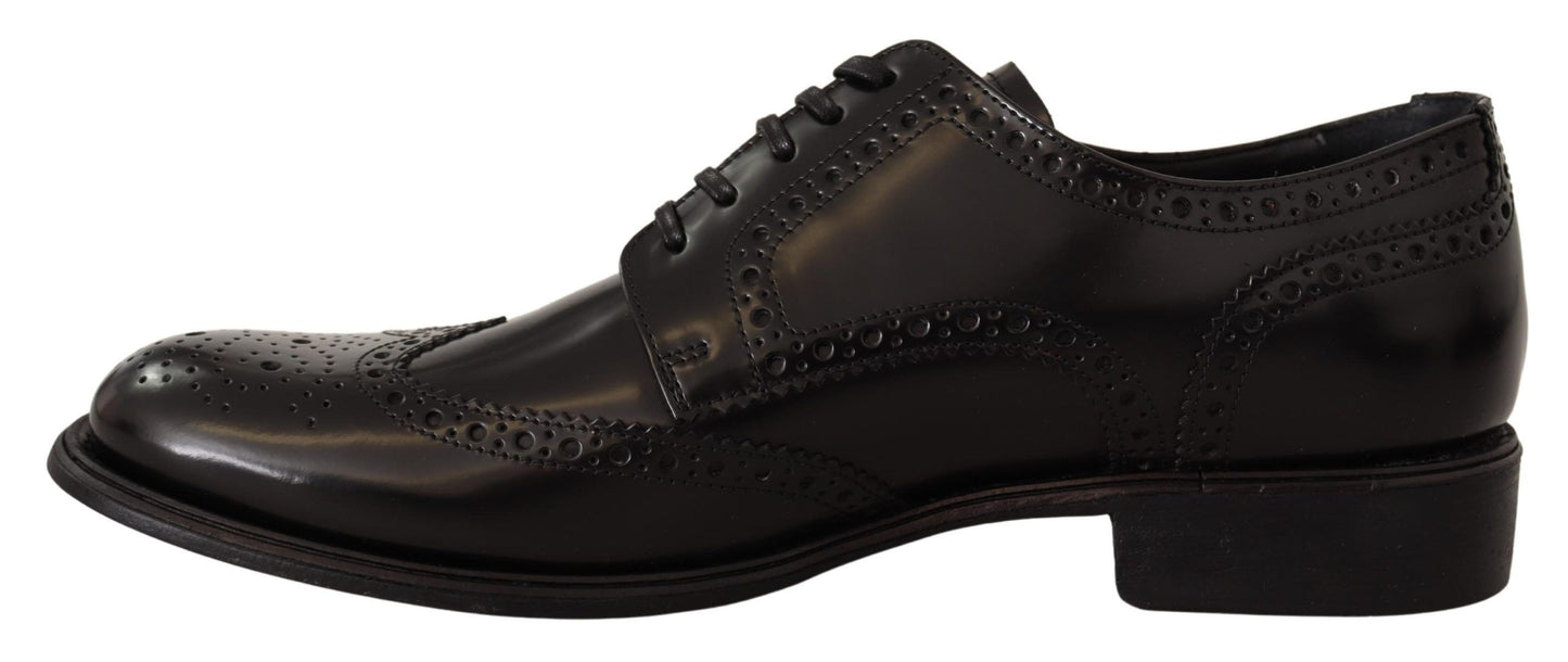  - Elegant Wingtip Derby Oxford Shoes