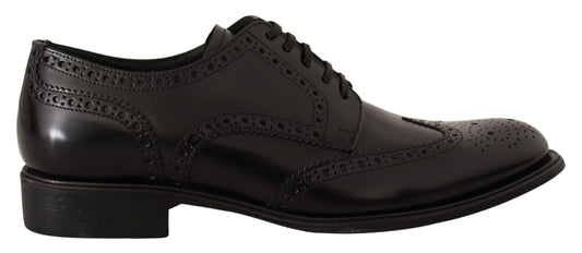  - Elegant Wingtip Derby Oxford Shoes